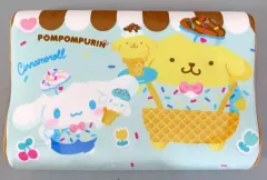 【中古】クッション・本体 シナモロール＆ポムポムプリン アイスクリームパーラー低反発まくら 「サンリオキャラクターズ」