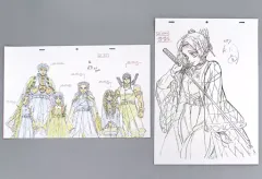 【中古】原画イラストボード 鬼滅の刃 Blu-ray/DVD 9巻 ufotable購入特典 複製原画セット