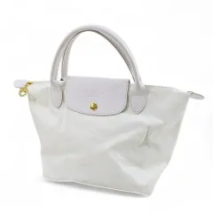 ロンシャン LONGCHAMP プリアージュ トートバッグ エッフェル塔 ステッチ ホワイト 白 のサムネイル