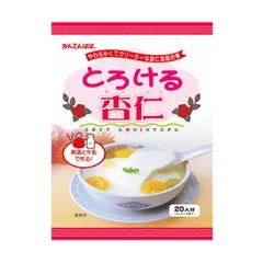 伊那食品 とろける杏仁 60g×5個 ( 杏仁豆腐 / アンニン )のサムネイル