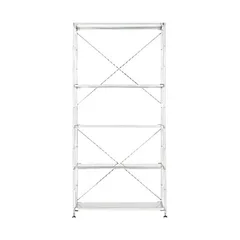 【引取り限定】無印良品 ステンレスユニットシェルフ 帆立 175.5 2本 ステンレスユニットシェルフ・ステンレス追加用帆立・ミニ
