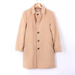 ビームスボーイ ロングコート カシミヤ/ウール混 M相当 アウター レディース フリーサイズ ベージュ BEAMS BOY 【中古】のサムネイル
