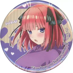 【中古】バッジ・ピンズ 中野二乃 「五等分の花嫁∬×アトレ秋葉原バレンタインフェア ブラインド缶バッジ Happy Valentine2021ver.」