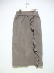 Ray Beams RBS サイドフリルタイトスカート スカート グレー レディース  レイビームス【中古】1-1215M▲