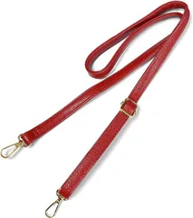 UTK Usagi To Kame ショルダーストラップ バッグ用 ショルダーベルト PUレザー 5色展開80cm～130cmまで調節可能(バーガンディ)