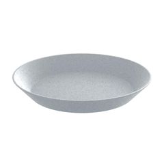 Koziol プラスチック プレート 24cm 皿 食器 円形 軽い プラスチック アウトドア 食洗器対応 電子レンジ対応 100%リサイクル可能 エコロジー 耐熱 コジオル CONNECT グレー