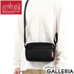 日本正規品 マンハッタンポーテージ ショルダーバッグ メンズ レディース 小さい ナイロン ブランド 斜め掛け Manhattan Portage MP1404LNP Black