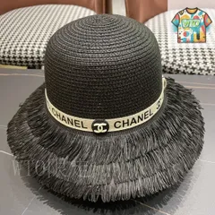 【今日WTO】Chanel 2024 麦わら帽 リゾート風-XH29