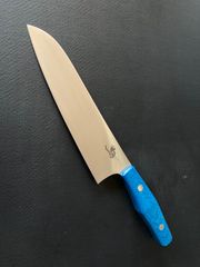 三徳包丁（ターコイズブルー）