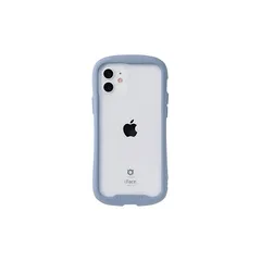 iFace Reflection iPhone 12/12 Pro ケース クリア 強化ガラス (ペールブルー)【アイフォン12 アイフォン12Pro 透明 カバー 耐衝撃 米国MIL規格取得 ストラップホール付き】