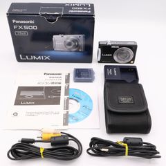 パナソニック デジタルカメラ LUMIX (ルミックス) ギャラクシーブラック DMC-FX500-K　#250627_FC8GC002512
