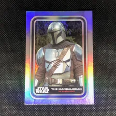 Topps スターウォーズ 99枚限定 レインボーパラレル マンダロリアン Topps スターウォーズ 99枚限定 レインボーパラレル マンダロリアン