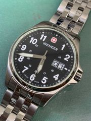 稼働】 WENGER 7232X/T デイト ダイバー ウォッチ - メルカリ