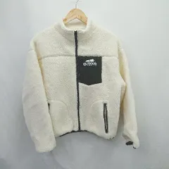 ◇ ⊇ OUTDOOR PRODUCTS アウトドア プロダクツ ボア素材 長袖 ボアジャケット サイズF オフホワイト系 レディース E 【1504210006610】