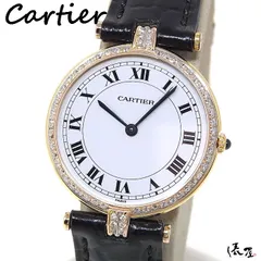 を販売金無垢 美品 良品 Cartier カルティエ クーガーLM アイボリー文字盤 K18イエローゴールド無垢 メンズサイズ 本物 その他