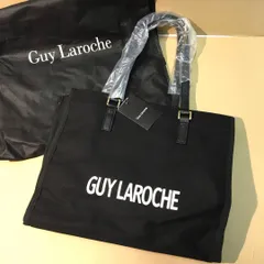 白 フリル付 格安在庫処分！ Guy Laroche ギラロッシュ トートバッグ