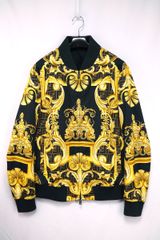 FENDACE ボンバージャケット ブルゾン 美品 FENDACE フェンダーチェ FENDIフェンディ by Versace ヴェルサーチ