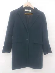 ◇ UNITED ARROWS ユナイテッドアローズ シンプル 2B 長袖 ジャケット コート サイズ38 ネイビー レディース P  【1305240009035】