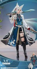 崩壊スターレイル 飛霄 三分妄想製 コスプレ衣装 高級感フルセット 