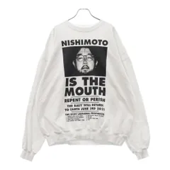 美品　激レアnishimoto is the mouth マフラー￼ ニシモト THE NEW ORDER NISHIMOTO IS THE MOUTH CREW NECK BLACK 21SP-I