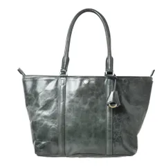 aniary キーリング付き レザー トート バッグ