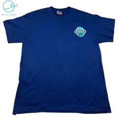 【希少】90s ONEITA POWER/50 plus Tシャツ L メキシコ製 USA素材 シングルステッチ Kenmore By The Lake 地名ロゴTシャツ