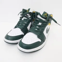 【姫路東店】 中古 NIKE | ナイキ 26.5cm スニーカー AIR JORDAN 1 MID SEATTLE SUPERSONICS 554724-371 グリーン 【126】