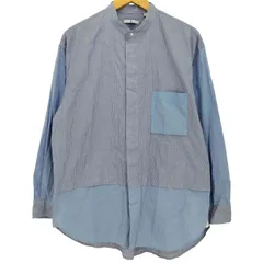 ユニクロプラスジェイ UNIQLO+J スーピマコットンオーバーサイズスタンドカラーシャツ メンズ JPN：L 