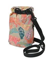 [キウ] スタッフサックミニポシェット STUFF SACK MINI POCHETTE 防水 撥水 メンズ レディース 男女兼用 ショルダバッグ ショルダーポーチ カラビナ おしゃれ アウトドア フェス ブライトタイガー K363-36 [ブライトタイガー]