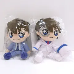 【小牧店】未開封　名探偵コナン　セガラッキーくじ　オンライン　Ｂ賞　おすわりぬいぐるみ　セット 【I711-1074】