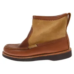 RUSSELL MOCCASIN (ラッセルモカシン) KNOCK A BOUT ノックアバウト レザー ハイカットブーツ ベージュ/ブラウン 4336のサムネイル