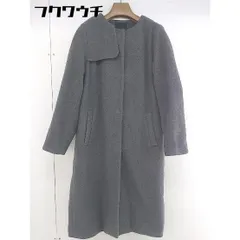 ◇ KBF ケービーエフ URBAN RESEARCH 長袖 ノーカラーコート サイズ ONE グレー レディース  【中古】 【1201140005385】