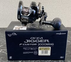 64. SHIMANO シマノ オシアジガー Fカスタム 2000HG 商品コード：04004 PEライン付き（4号 300ｍ）【店舗併売品】