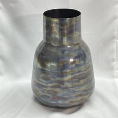 鉄製　花瓶　フラワーベース　花器