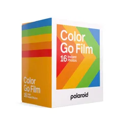 【在庫処分】Go film Polaroid – double インスタントフィルム pack カラーフィルム 16枚入り Polaroid(ポラロイド) フレームカラー白 (6017)