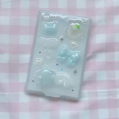 【再販】ウィッシュコア風ミラー 水色