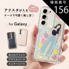 種類156：GalaxyS21/アクリルパーツ不要/08.シェル/名入れあり(内容を入力して下さい)  シャカシャカ ケース 推し活 ケース Android アクスタ スマホケース Galaxy S21 ケース Galaxy S24 ケース Galaxy S2