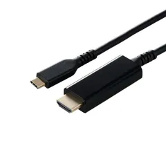 USB Type-C(TM) - HDMI(R)変換ケーブル(高耐久タイプ) ELECOM エレコム MPA-CHDMIS30BK2 【５営業日以内発送】 【佐川急便にて発送】