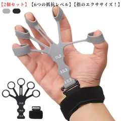  ストレス解消 フィンガートレーナー 握力 トレーニング フィンガーストレッチャー リバースグリップ 高齢者 2個セット 子供 フィンガーエクササイザー 大人 指ストレッチャー エクササイズ 筋力トレ#cjfj137444