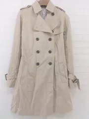 ◇ ◎ mysty woman ミスティウーマン 長袖 トレンチコート サイズM ベージュ レディース P  【中古】 【1211010006152】のサムネイル
