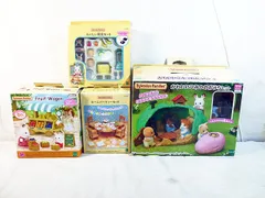 新品同様　エポック社　シルバニアファミリー　ホームパーティー　とれたてフルーツワゴン　セット