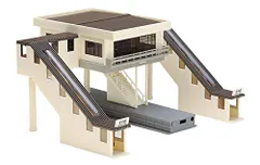 TOMIX 橋上駅舎　複線トラス鉄橋と機関庫 建物5個 TOMIX 橋上駅舎 複線トラス鉄橋と機関庫 建物5個