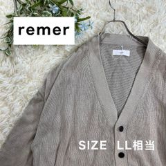 remer リメール カーディガン LL グレー