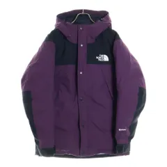 THE NORTH FACE (ザノースフェイス) Mountain Down Jacket GORE-TEX ND91930 ウンテンダウン フーデッドジャケット ゴアテックス ブラック/パープル