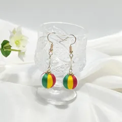 巻き玉ピアス　　　🎈紙風船🎈