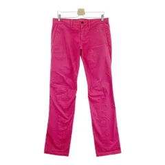 サイズ：34 OAKLEY オークリー  ストレッチパンツ スカル刺繍 総柄 ピンク系 [240101316898]# ゴルフウェア メンズ ストスト