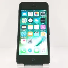 iPhone5 16GB au ブラック&スレート 送料無料 本体 c15217