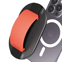 【迅速発送】【超強磁力スマホ指マグネットグリップ】Sinjimoru、Magsafe対応 9mm 薄型 シリコンフィンガーグリップ 簡単脱着 落下防止 ワイヤレス充電可能 スマートフォンバンドスタンド 2in1機能 iPhone 16 Plus Pro Pro