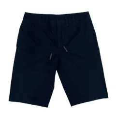 MAISON MARGIELA メゾンマルジェラ 16SS S30MU0008 14ライン 4ステッチ ドローストリング コットン 2タック ショーツ 四つタグ ハーフパンツ ダークネイビー系 48【中古】のサムネイル