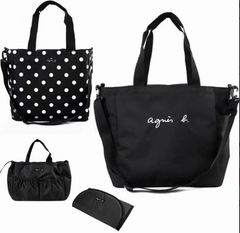 agnes b マザーズバッグ New ペアレンツバッグアニエスベー 2way